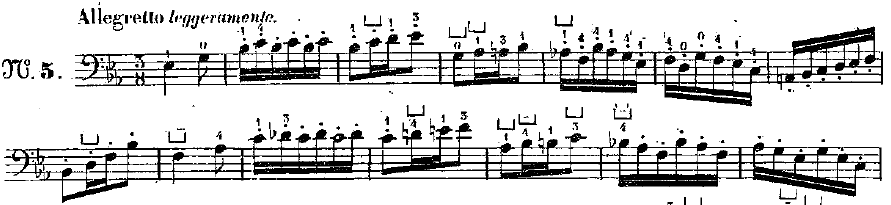 bottesini score snippet