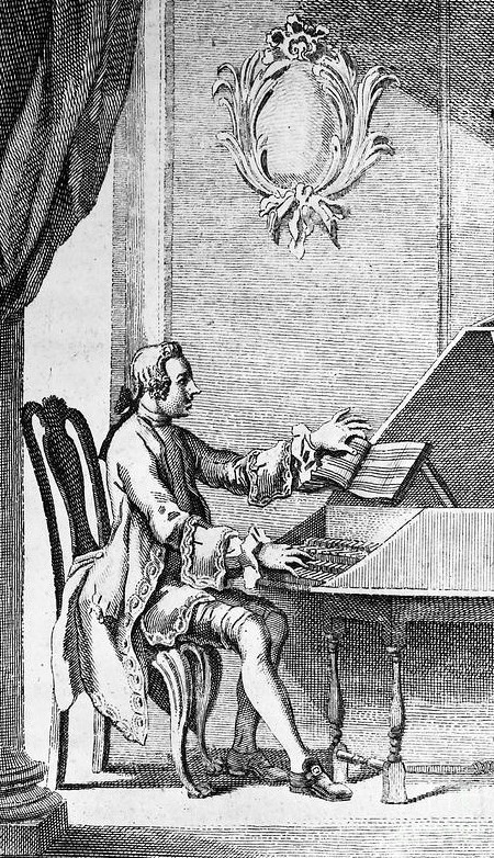 harpsichord player